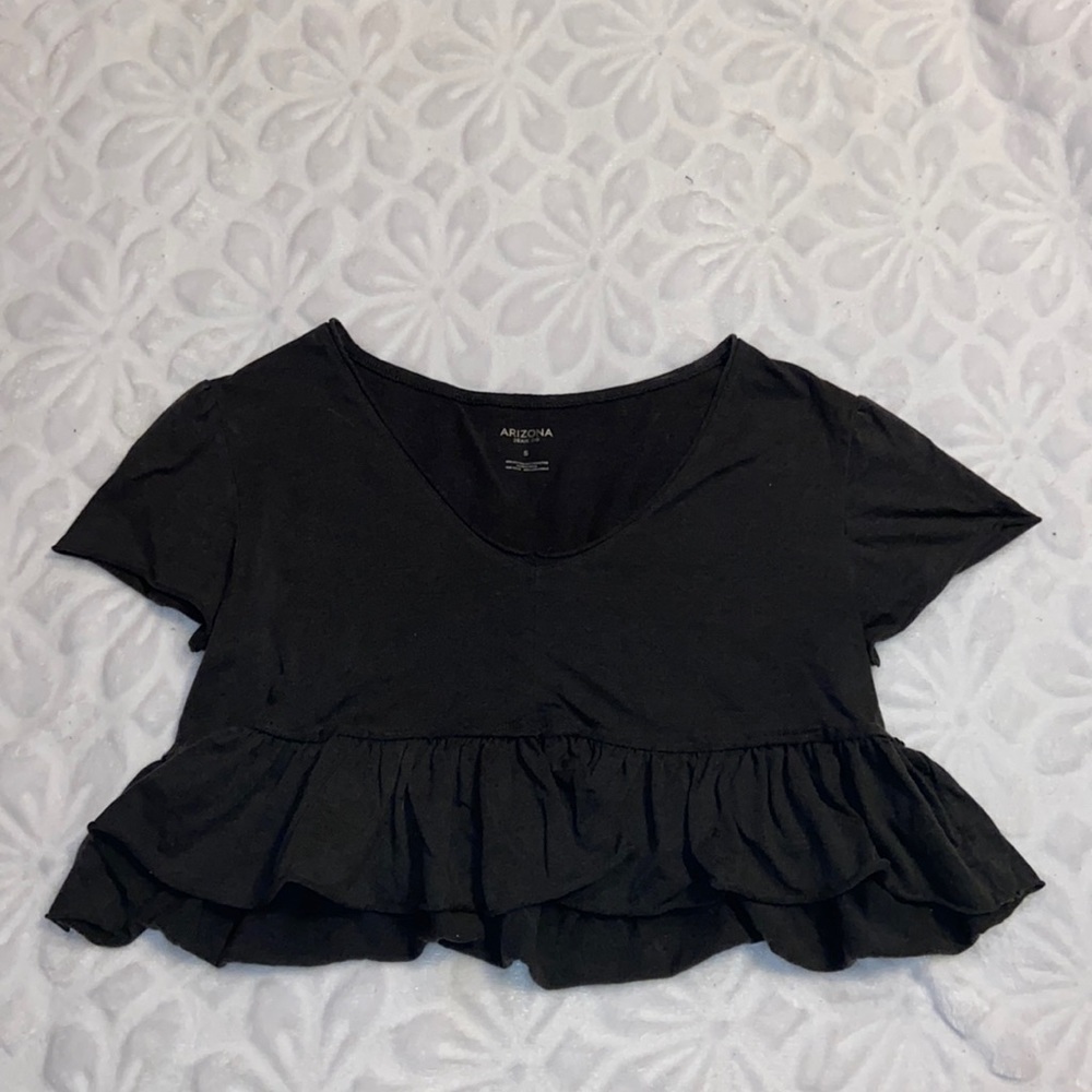 Arizona Jean Co babydoll style crop top
